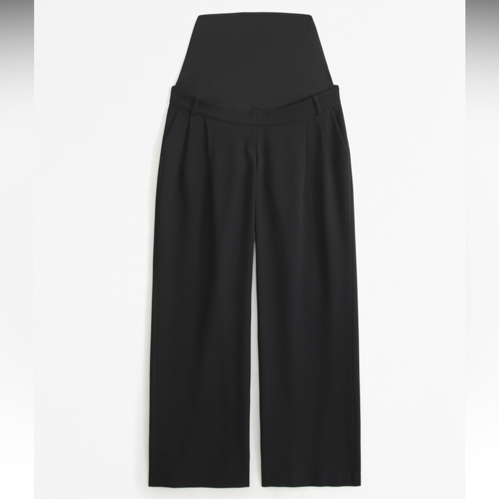 Maternity trousers- black